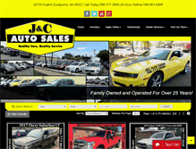 Tablet Screenshot of jandcauto.com